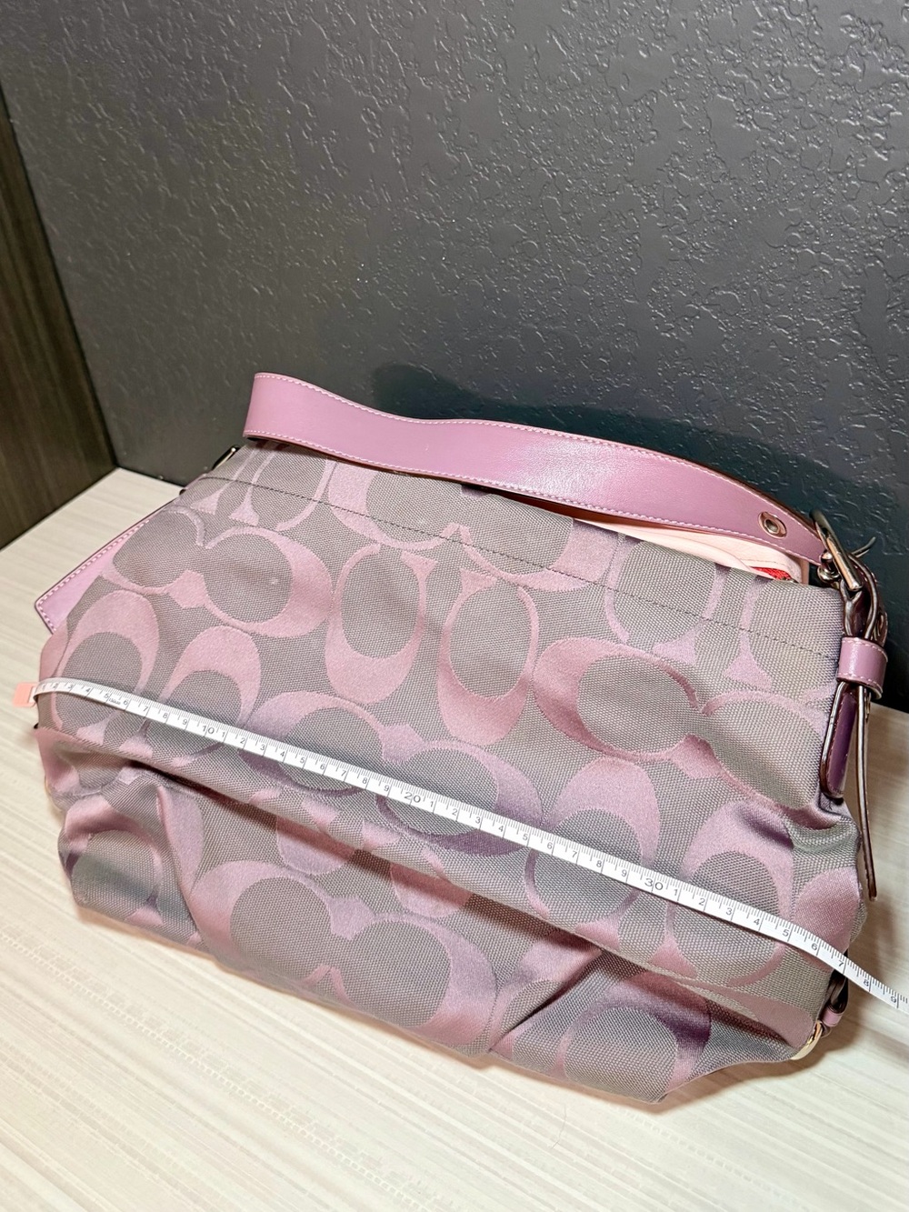 Coach Signature Shoulder Bag - Picture 5 of 6